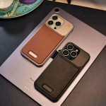 Aluminum alloy leather phone case